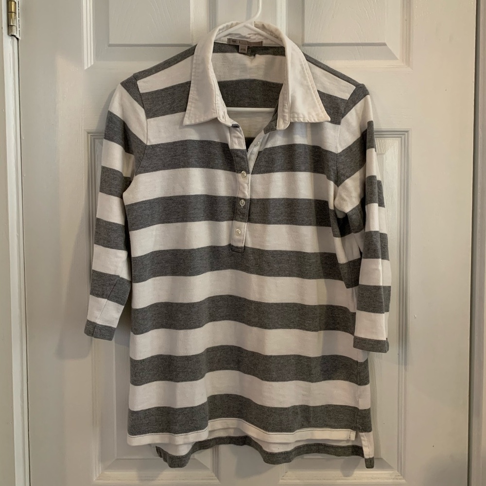 90’s striped Gap polo pullover